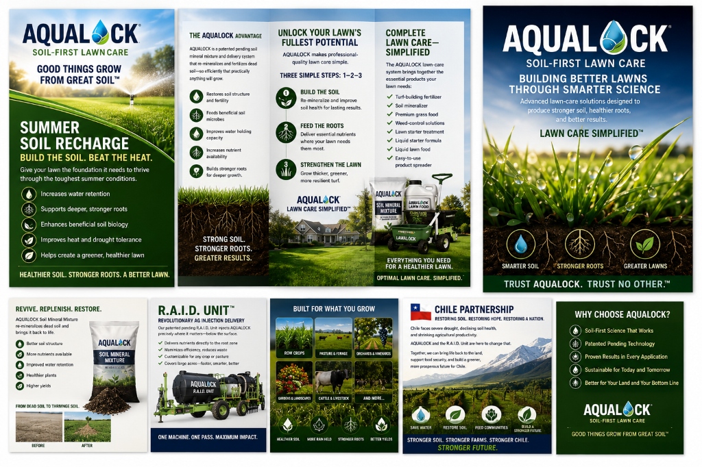 AquaLoch Lawn Care Brochure