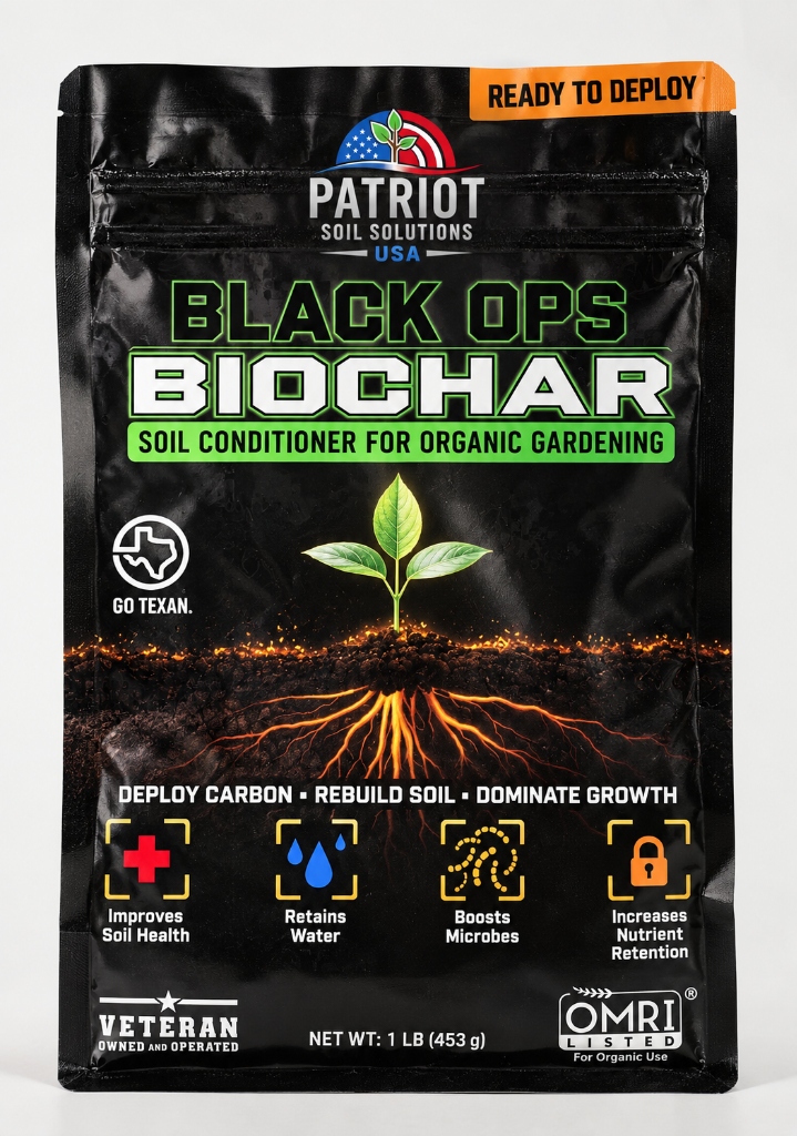 Patriot Black Ops Biochar